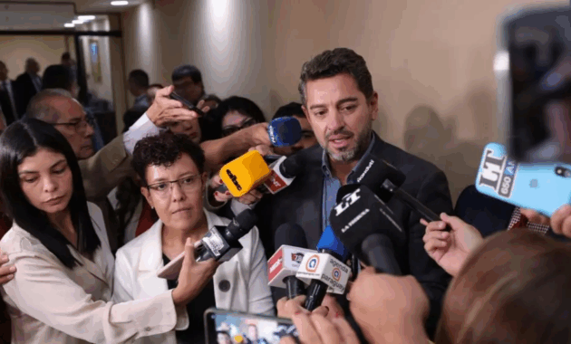 El vicepresidente de la República, Pedro Alliana, también actuó como mediador en las negociaciones.Foto: Gentileza