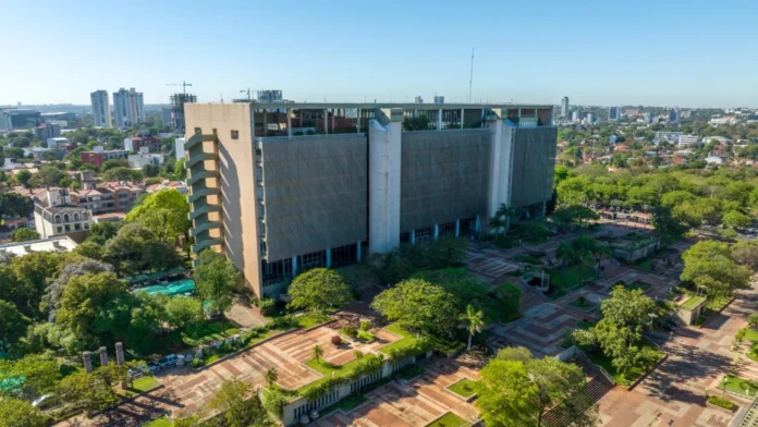 Sede del Banco Central del Paraguay en Asunción.Foto: BCP. Sede del Banco Central del Paraguay en Asunción.Foto: BCP.
