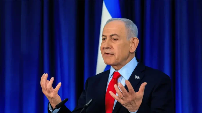 El primer ministro israelí, Benjamin Netanyahu, ofrece una rueda de prensa en Jerusalén el 19 de marzo de 2026.Foto: Ronen Zvulun (AFP). El primer ministro israelí, Benjamin Netanyahu, ofrece una rueda de prensa en Jerusalén el 19 de marzo de 2026.Foto: Ronen Zvulun (AFP).