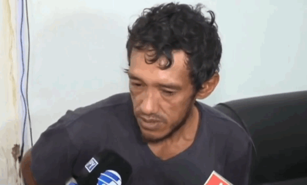 La pareja de la joven fallecida, Christian Rolón, de 40 años.Foto: Captura.