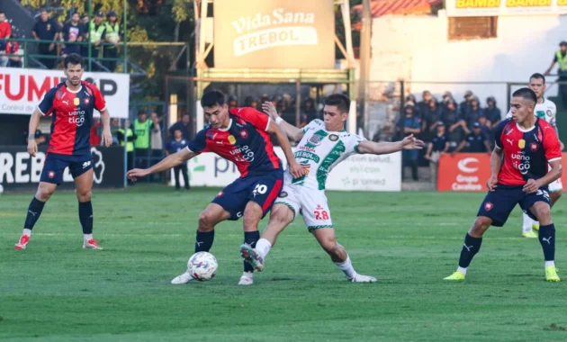 Rubio Ñu se impuso en La Arboleda a Cerro por 2-0.Gentileza.