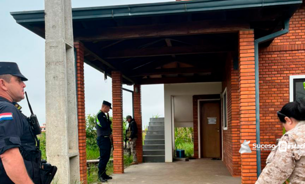 Fiscalía y Policía allanan inmueble en Tajy Cañada por causa de estafa