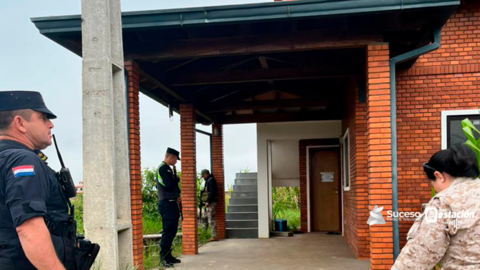 Fiscalía y Policía allanan inmueble en Tajy Cañada por causa de estafa Fiscalía y Policía allanan inmueble en Tajy Cañada por causa de estafa