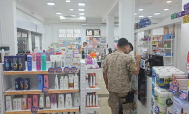 Los delincuentes ingresaron a un local de Punto Farma. Foto: Gentileza.