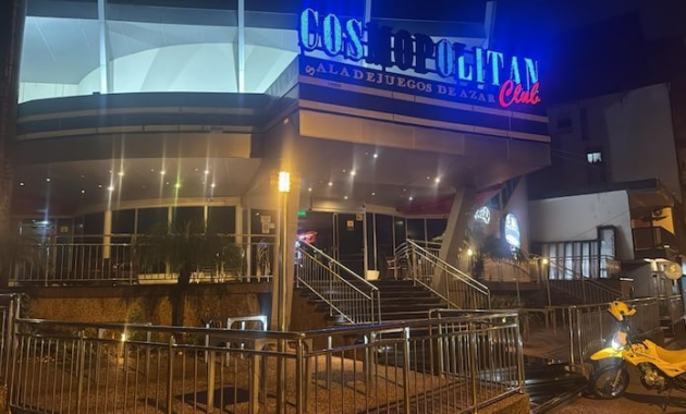 Casino visitado por delincuentes en Ciudad del Este. Foto: Gentileza.