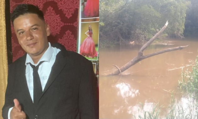 El cuerpo sin vida del joven fue hallado en aguas del río Jejuimi. Foto: Gentileza.