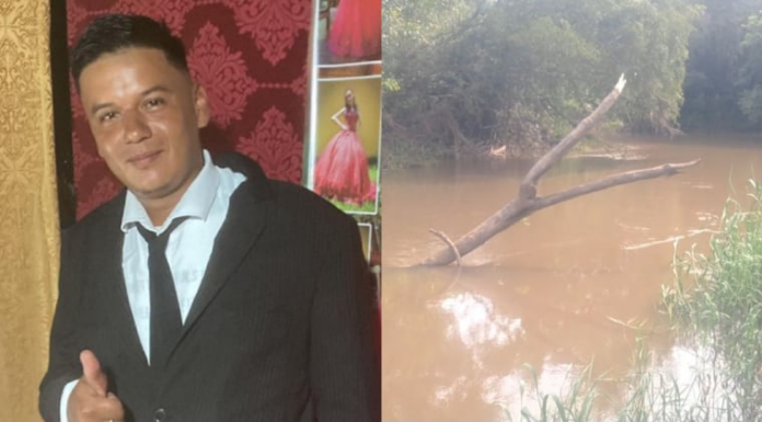 El cuerpo sin vida del joven fue hallado en aguas del río Jejuimi. Foto: Gentileza.