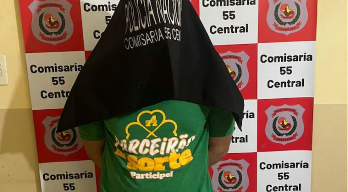 El hombre quedó en el motel como garantía de pago y luego fue enviado a la comisaría.