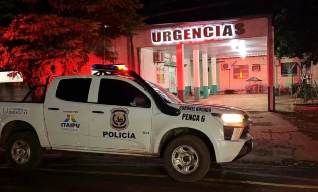 La pequeña fue llevada de urgencia al Hospital Distrital de Coronel Bogado, pero ya llegó sin signos de vida.Foto: Antonio Rolín.