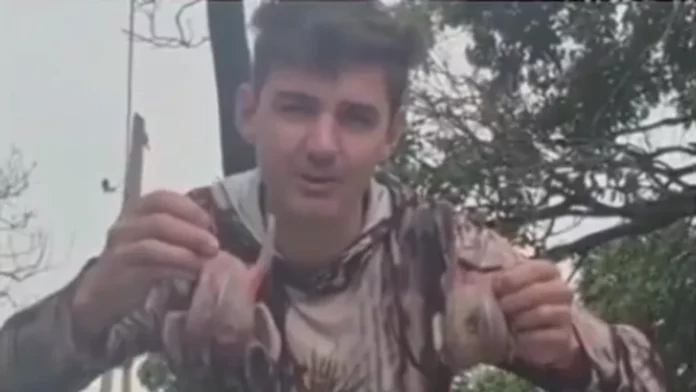 Un tiktoker argentino decidió hacer milanesas de paloma, desatando polémica.Foto: Gentileza.