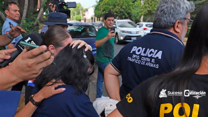 La empresaria Dalia López había sido detenida en pleno Jueves Santo. Foto: Cristóbal Núñez. La empresaria Dalia López había sido detenida en pleno Jueves Santo. Foto: Cristóbal Núñez.