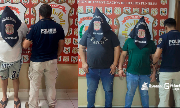 Detienen a tres presuntos miembros de red logística tras robo de 400 celulares en CDE