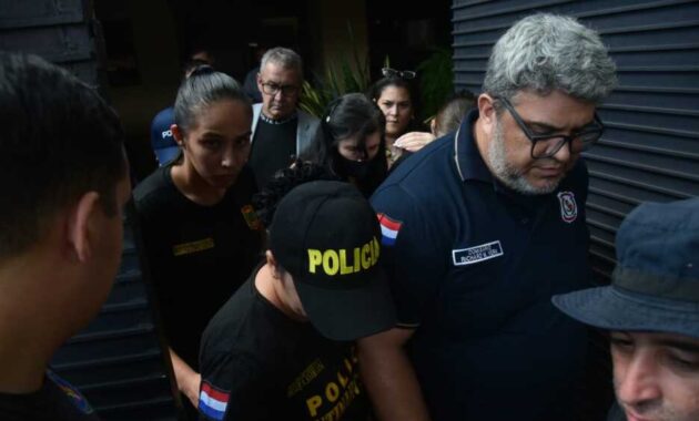Dalia López fue detenida tras un allanamiento en una lujosa vivienda el pasado Jueves Santo.Foto: Gentileza-Ministerio Público.