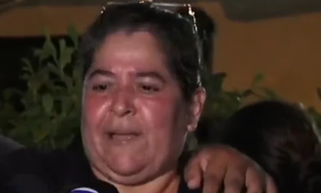 La mamá del fallecido exigiendo justicia por el fallecimiento de su hijo.Foto: NPY