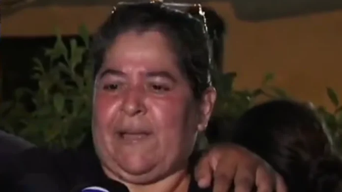 La mamá del fallecido exigiendo justicia por el fallecimiento de su hijo.Foto: NPY