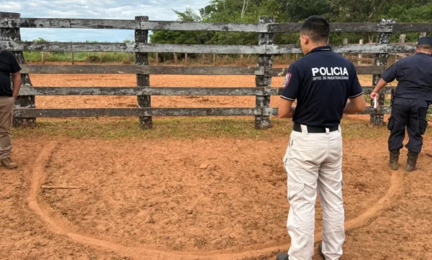 Una banda irrumpió en una estancia en Tacuatí, San Pedro, donde tomó de rehén al capataz Julio Cesar Franco Giménez.Foto: Gentileza