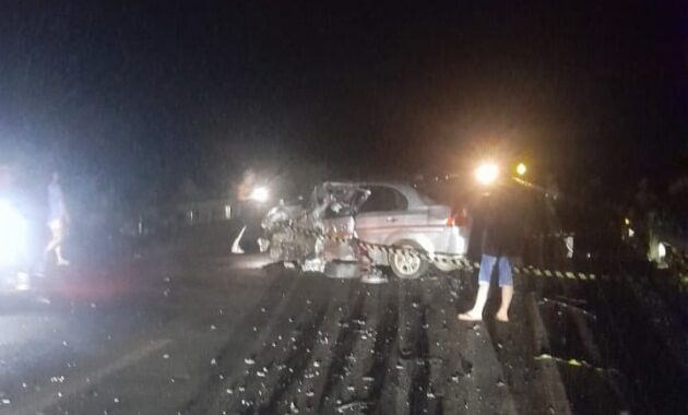 Accidente con derivación fatal ocurrió esta noche en Ñacunday: Foto: Gentileza