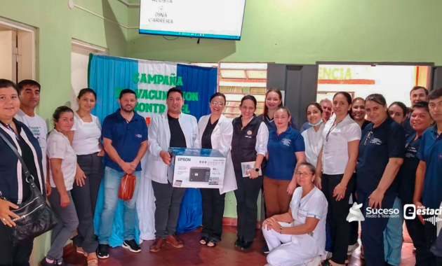 Un equipo de la Sexta Región Sanitaria realizó una visita técnica al Centro de Salud de Abaí - Foto: Gentileza