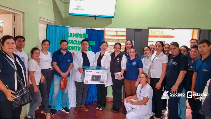 Un equipo de la Sexta Región Sanitaria realizó una visita técnica al Centro de Salud de Abaí - Foto: Gentileza