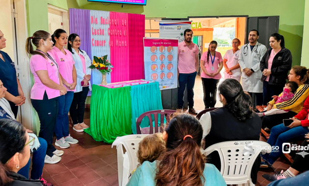 Promueven detección precoz del cáncer de mama en jornada educativa en Abaí