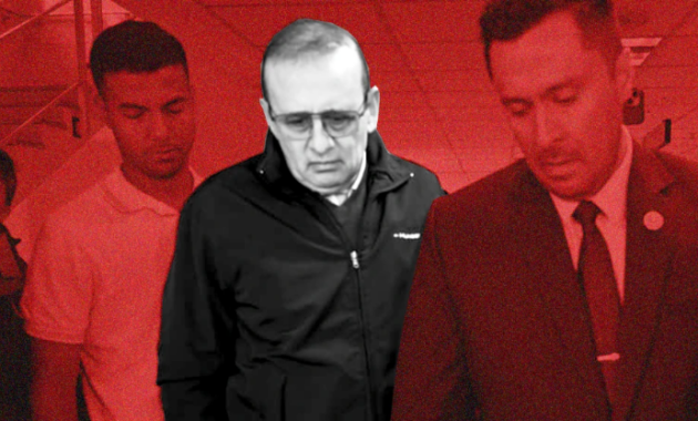 El ex senador Erico Galeano fue condenado a 13 años de cárcel por tener vínculos con el narcotráfico. Foto: Renato Delgado con edición ÚH.