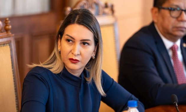 Mónica Recalde, ministra del Trabajo.