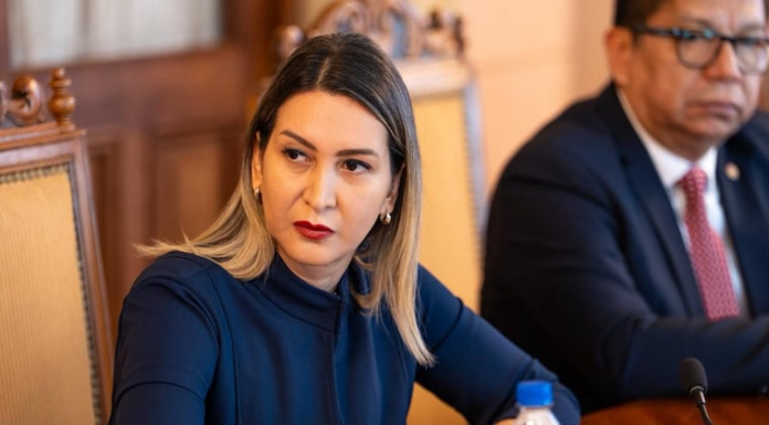 Mónica Recalde, ministra del Trabajo.