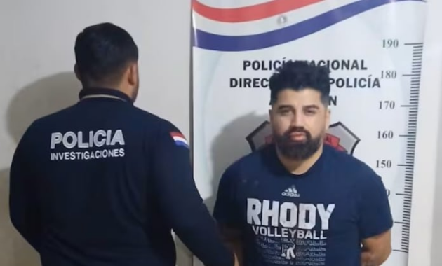 Cristian Eduardo Jaime Narváez (37) fue detenido tras el hecho. Foto: Gentileza.