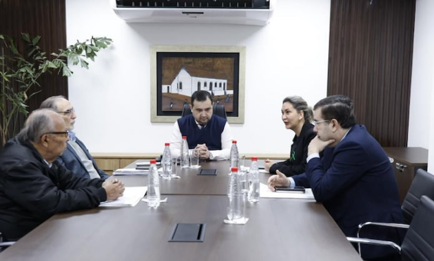 La ministra Mónica Recalde participó de la reunión de la Conasam. Foto: MTESS.