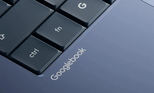 Google anunció el lanzamiento de Googlebook, un nuevo ordenador portátil diseñado con inteligencia artificial (IA) y que funcionará con la tecnología de Android.Foto: Google.