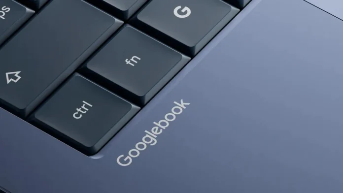 Google anunció el lanzamiento de Googlebook, un nuevo ordenador portátil diseñado con inteligencia artificial (IA) y que funcionará con la tecnología de Android.Foto: Google.