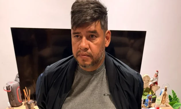 Narciso Ayala, alias Bugão, fue capturado en Encarnación, capital de Itapúa. Foto: Gentileza/Policía Nacional.