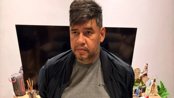 Narciso Ayala, alias Bugão, fue capturado en Encarnación, capital de Itapúa. Foto: Gentileza/Policía Nacional.
