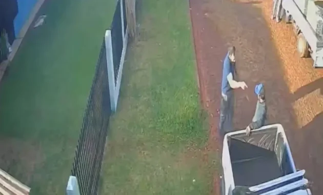 El hombre, identificado como William Emmanuel Coronel Lutz, de 31 años, se puso a disposición de la Policía Nacional.Foto: Captura de video