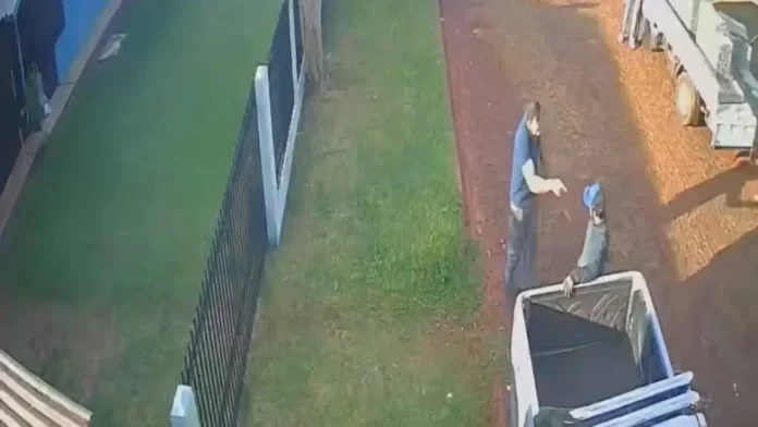 El hombre, identificado como William Emmanuel Coronel Lutz, de 31 años, se puso a disposición de la Policía Nacional.Foto: Captura de video El hombre, identificado como William Emmanuel Coronel Lutz, de 31 años, se puso a disposición de la Policía Nacional.Foto: Captura de video
