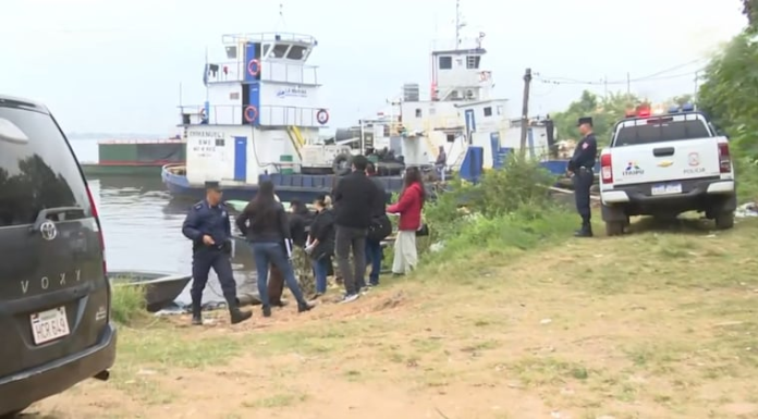 Lugar donde se produjo el hallazgo del cadáver. Imagen: C9N.