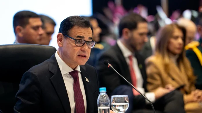 El canciller nacional, Rubén Ramírez en la Cumbre del Mercosur.Foto: Gentileza. El canciller nacional, Rubén Ramírez en la Cumbre del Mercosur.Foto: Gentileza.