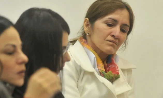 Absuelta. Lucía Sandoval, durante el juicio oral, donde la declararon inocente.Foto. Archivo.