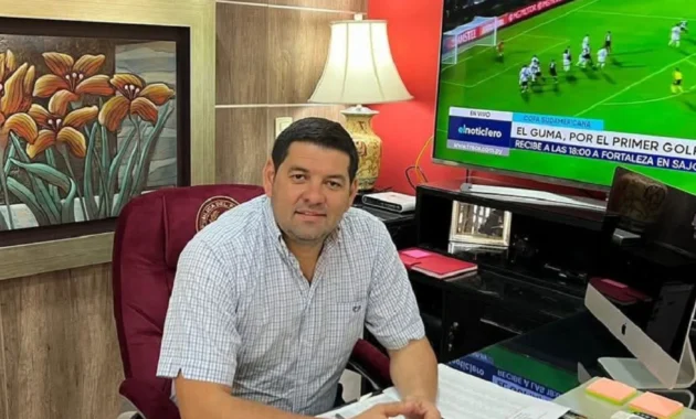 José Talavera, precandidato a intendente de Itakyry, sufrió un atentado. Foto: Facebook / José Talavera.