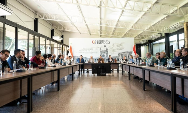 Reunión del Consejo Ejecutivo de Emergencia Nacional. Foto: Presidencia.