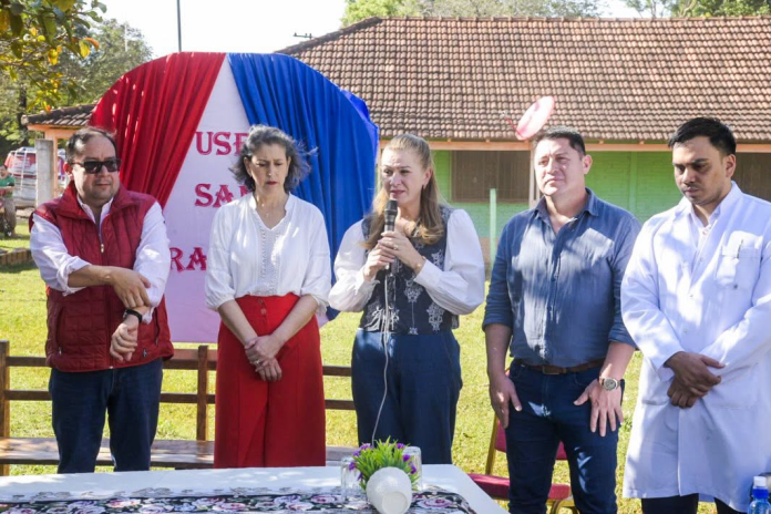 Ministra de Salud confirma obras en 12 USF y promete fortalecer la atención primaria en Caazapá