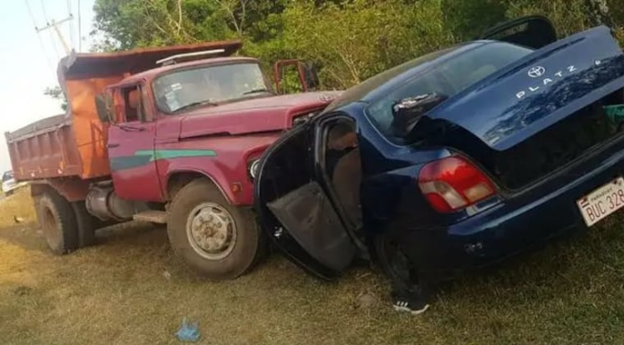 El accidente ocurrió en octubre del 2019. Foto: Gentileza. El accidente ocurrió en octubre del 2019. Foto: Gentileza.