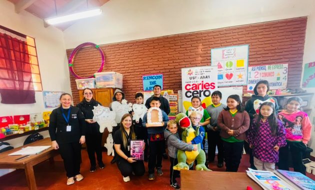 MÁS DE 50 ESCOLARES RECIBIERON CHARLAS DE PREVENCIÓN DE CARIES EN ABAÍ