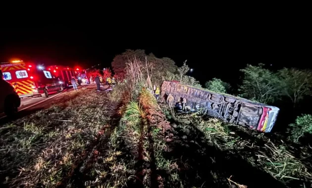 El accidente ocurrió en Santa Catarina.