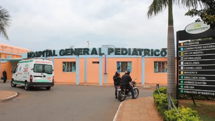 Más de 100 niños que están internados en el Hospital General Pediátrico Niños de Acosta Ñu y esperan ser sometidos al procedimiento de ablanción.Foto: Gentileza. Más de 100 niños que están internados en el Hospital General Pediátrico Niños de Acosta Ñu y esperan ser sometidos al procedimiento de ablanción.Foto: Gentileza.
