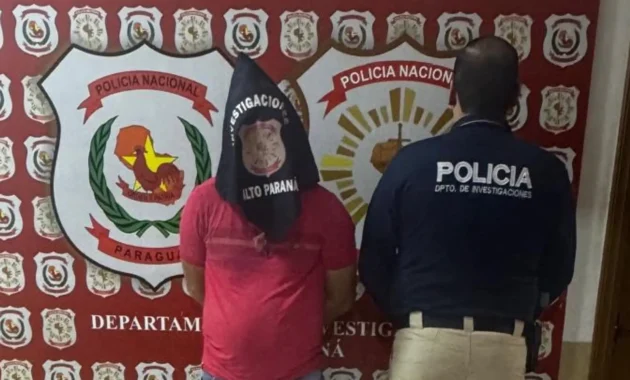 El procedimiento se realizó este martes sobre la Ruta Liberación, en el Departamento de San Pedro, tras tareas de inteligencia desarrolladas por los investigadores.Foto: Gentileza/Edgar Medina.