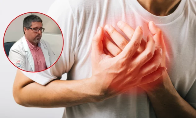 Si se detecta un infarto a una persona, esa persona va a vivir el resto de su vida con esa condición, de acuerdo con el especialista.Imagen: Diseño ÚH.