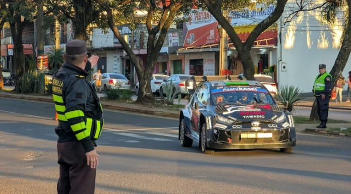 Despliegan operativo especial de la Patrulla Caminera para garantizar la seguridad vial durante el Rally del Paraguay 2026. Foto: Gentileza. Despliegan operativo especial de la Patrulla Caminera para garantizar la seguridad vial durante el Rally del Paraguay 2026. Foto: Gentileza.