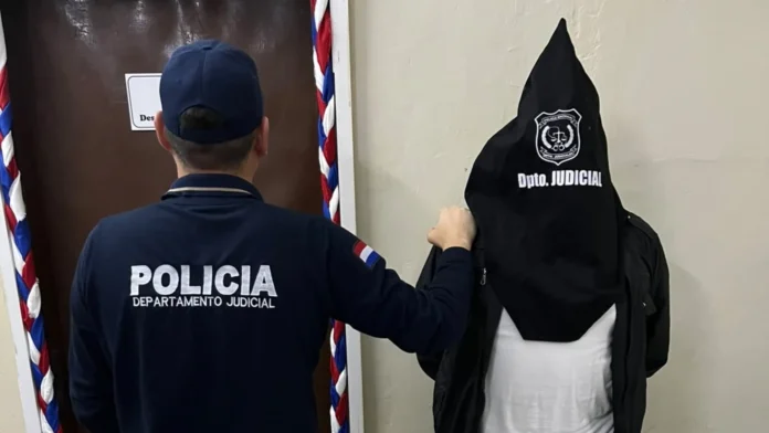 Hugo Javier González se presentó ante la justicia este martes.Foto: Gentileza-Policía Nacional. Hugo Javier González se presentó ante la justicia este martes.Foto: Gentileza-Policía Nacional.