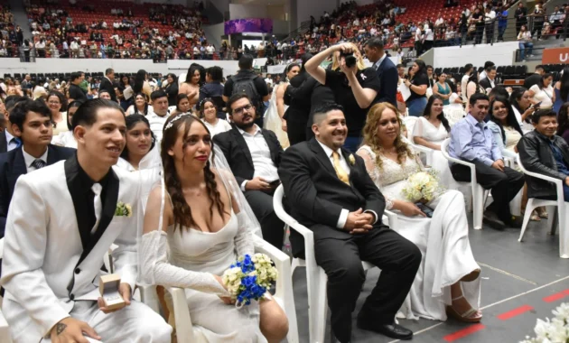 Más de 3.500 parejas se casaron con la campaña el año pasado.